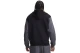 Under Armour Rival Fleece Striped Ανδρικό Φούτερ με Κουκούλα Μαύρο, Γκρι Σκούρο
