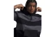 Under Armour Rival Fleece Striped Ανδρικό Φούτερ με Κουκούλα Μαύρο, Γκρι Σκούρο