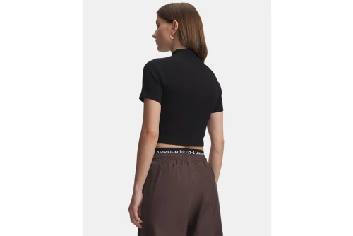 Under Armour Rib Mock Top Κοντομάνικο Με Ψηλό Λαιμό Γυναικείο (6014794 008)