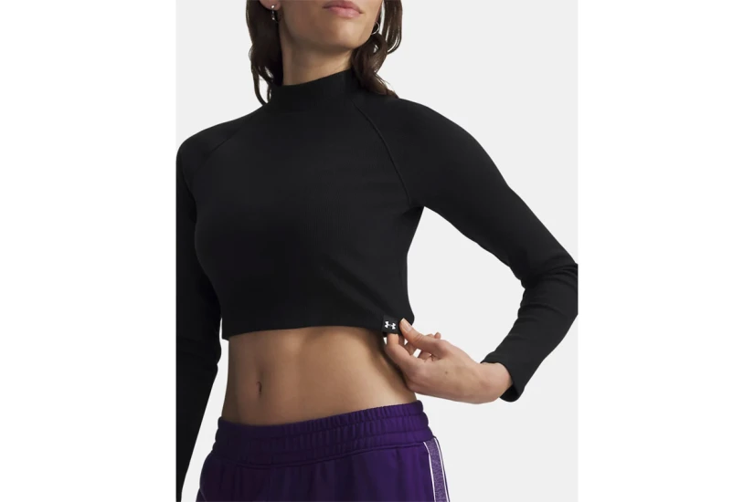 Under Armour Rival Rib Μπλούζα Με Ψηλό Λαιμό Γυναικεία (6014795 008)