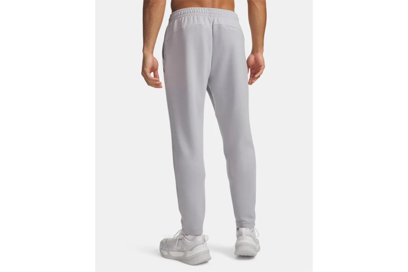 Under Armour Flex Fleece Tapered Ανδρικό Παντελόνι Φόρμας Γκρι Ανοιχτό