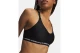 Under Armour Crossback Low Strappy Γυναικείο Μπουστάκι Μαύρο