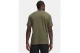 Under Armour Box Wordmark Label Ανδρικό Κοντομάνικο T-Shirt Χακί, Μαύρο