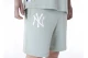 New Era MLB New York Yankees Ανδρική Αθλητική Βερμούδα Μέντα