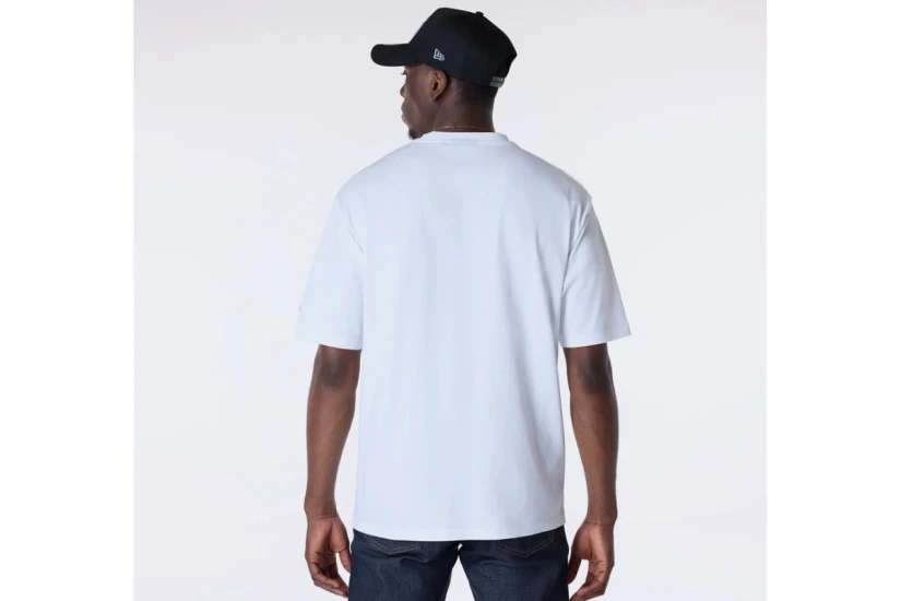 New Era New York Yankees MLB Script Κοντομάνικο T-Shirt Λευκό