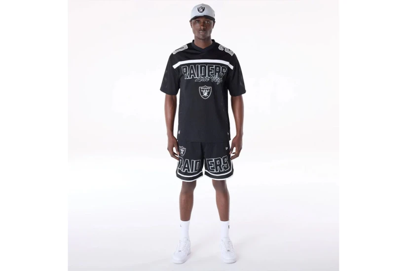 New Era Las Vegas Raiders Ανδρική Αθλητική Βερμούδα Μαύρη