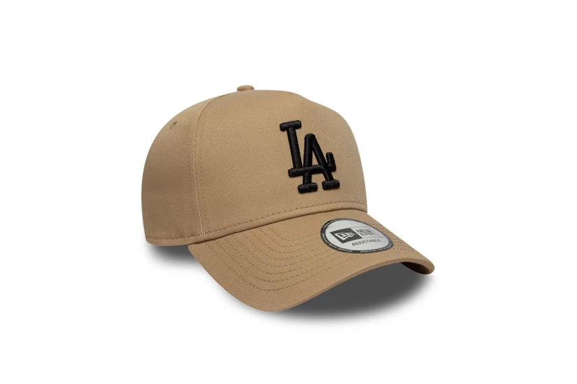 New Era Los Angeles Dodgers League Essentials Καπέλο Snapback Κάμελ, Μαύρο