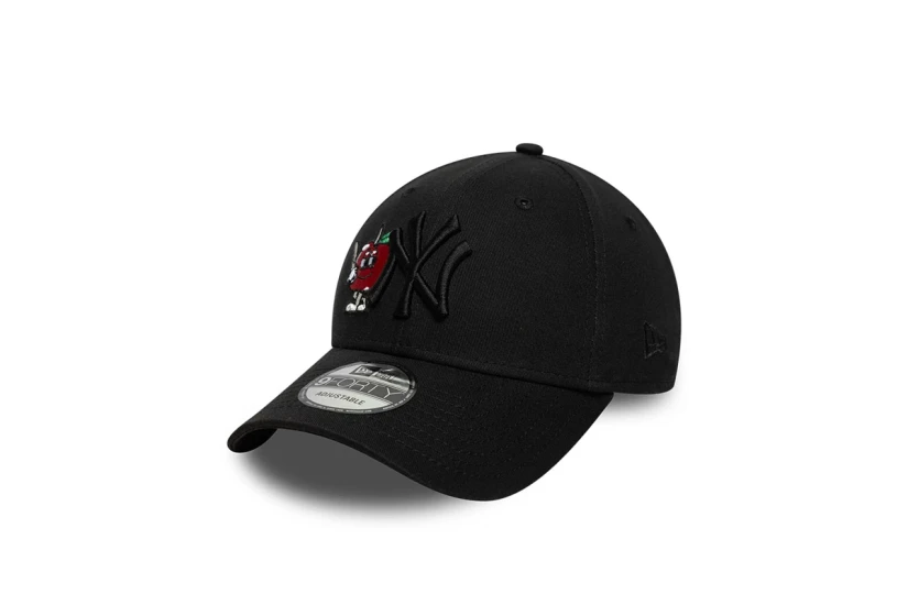New Era New York Yankees Tonal MLB Icon 9Forty Καπέλο Strapback Μαύρο, Κόκκινο
