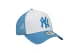 New Era New York Yankees League Essentials Trucker Καπέλο Snapback Γαλάζιο, Λευκό