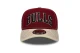 New Era Chicago Bulls NBA City Icon 9FORTY E-Frame Καπέλο Snapback Μπορντό, Εκρού, Μαύρο