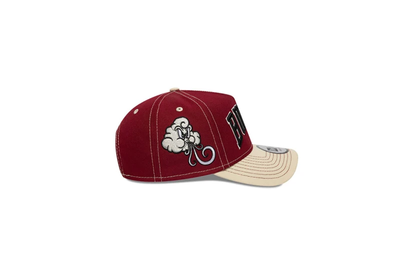New Era Chicago Bulls NBA City Icon 9FORTY E-Frame Καπέλο Snapback Μπορντό, Εκρού, Μαύρο