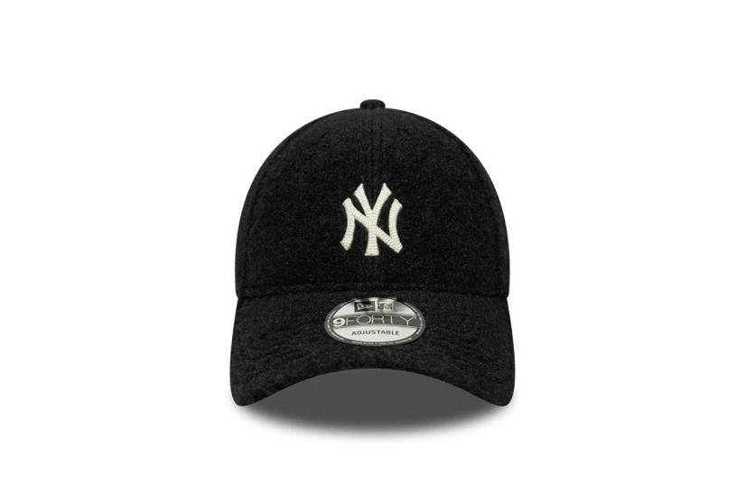 New Era New York Yankees MLB Winter Borg Black 9FORTY Καπέλο Snapback Μαύρο