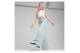 Puma Classics Ribbed Crop Top Γυναικεία Αμάνικη Μπλούζα Λευκή