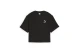 Puma Classics Ribbed Γυναικείο Κοντομάνικο T-shirt Μαύρο