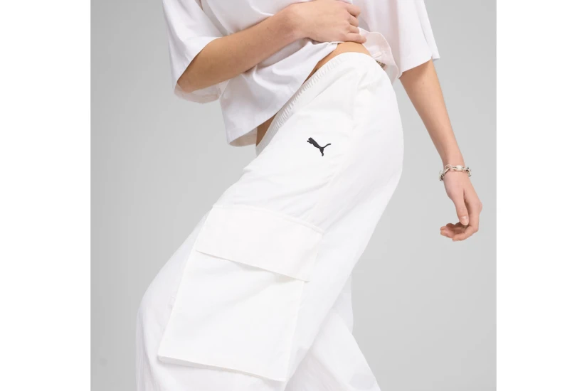 Puma Wardrobe Essentials Γυναικείο Cargo Παντελόνι Φόρμας