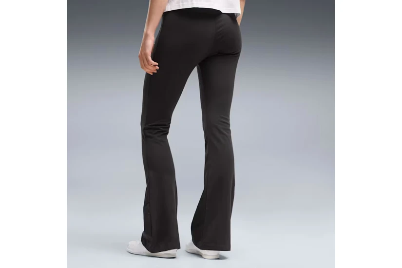 Puma Essentials High-Waist Flared Γυναικείο Μακρύ Κολάν Μαύρο