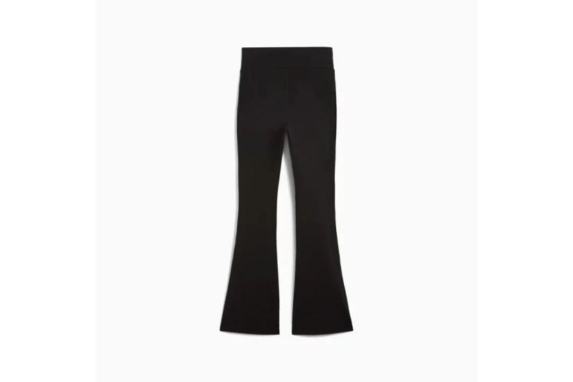 Puma Essentials High-Waist Flared Γυναικείο Μακρύ Κολάν Μαύρο