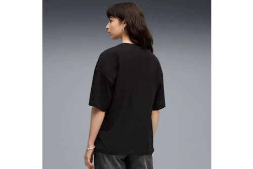 Puma Essentials Graphics Bedazzled Oversized T-Shirt Γυναικείο (634566 01)