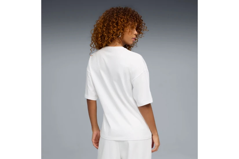 Puma Essentials Graphics Bedazzled Γυναικείο Κοντομάνικο T-Shirt Λευκό