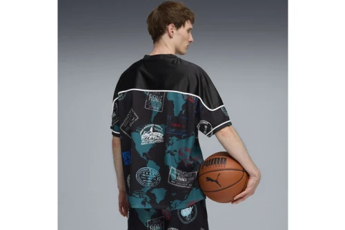 Puma Atw Dylan Oversized Basketball T-Shirt Ανδρικό (635066 01)