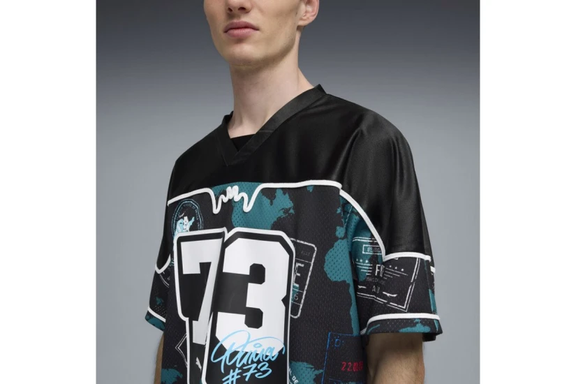 Puma Atw Dylan Oversized Basketball Ανδρικό Κοντομάνικο T-Shirt Μαύρο, Διάφορα Χρώματα