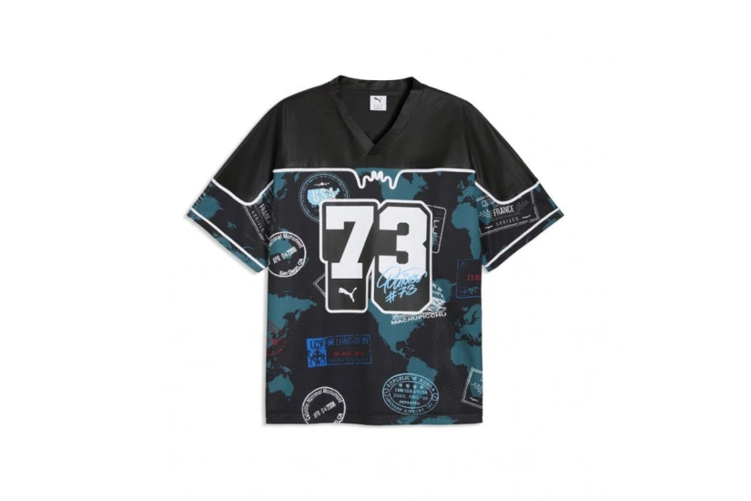 Puma Atw Dylan Oversized Basketball Ανδρικό Κοντομάνικο T-Shirt Μαύρο, Διάφορα Χρώματα