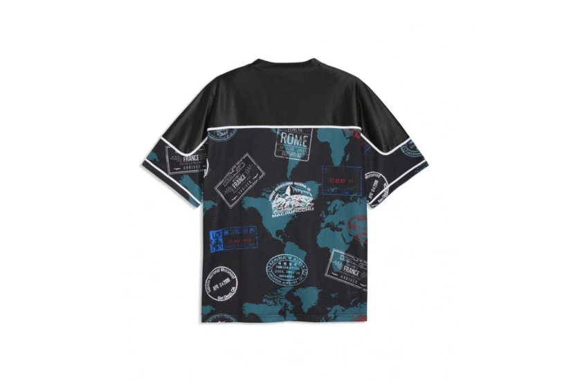 Puma Atw Dylan Oversized Basketball Ανδρικό Κοντομάνικο T-Shirt Μαύρο, Διάφορα Χρώματα