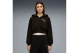 Puma Ess Graphic Bedazzled Γυναικεία Ζακέτα με Κουκούλα Μαύρη