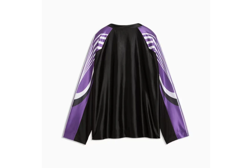 Puma Street Glam Bedazzled Jersey Μπλούζα Με V Γυναικεία (636650 01)