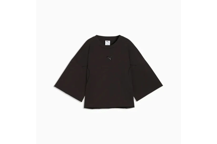 Puma Tech Sense Oversized Γυναικείο Κοντομάνικο T-Shirt Μαύρο