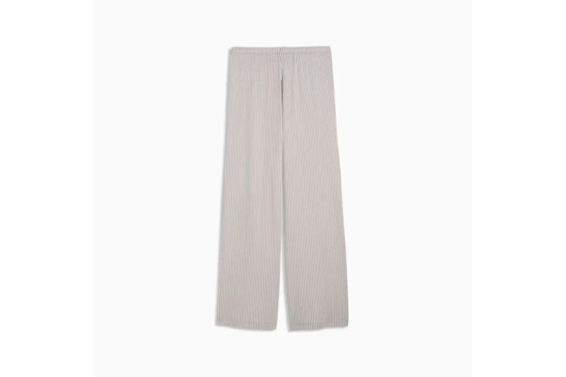 Puma Essentials Wide Leg Ribbed Παντελόνι Φόρμας Γυναικεία (636667 81)