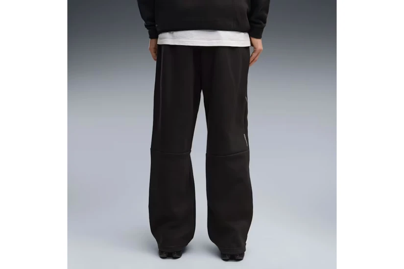 Puma Tech Oversized Ανδρικό Παντελόνι Φόρμας Μαύρο
