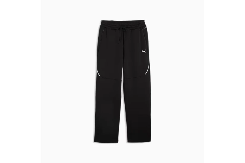 Puma Tech Oversized Ανδρικό Παντελόνι Φόρμας Μαύρο