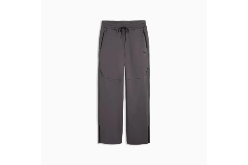 Puma Tech Oversized Ανδρικό Παντελόνι Φόρμας Γκρι Σκούρο
