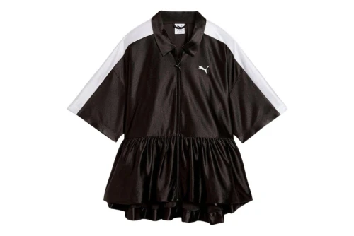 Puma T7 Ruffle Κοντομάνικη Ζακέτα Πολυεστερική Γυναικεί (636885 01)