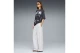 Puma Street Glam Relaxed Graphic Jersey Γυναικείο Κοντομάνικο T-Shirt Μαύρο, Λευκό