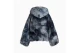 Puma Street Glam Oversized Fleece Γυναικείο Μπουφάν Γκρι Σκούρο, Ανθρακί