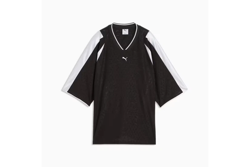 Puma Lace Pack Oversized Γυναικεία Κοντομάνικη Μπλούζα Μαύρη, Λευκή