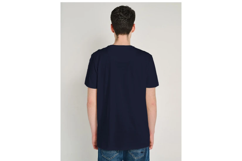 Staff Persy Ανδρικό Κοντομάνικο T-Shirt Μπλε Σκούρο, Λευκό, Κόκκινο