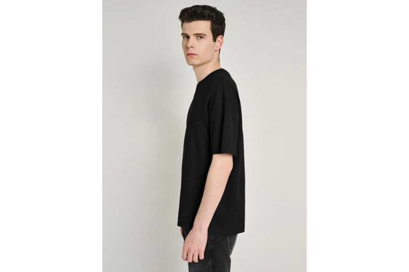 Staff Ανδρικό Κοντομάνικο T-Shirt Μαύρο
