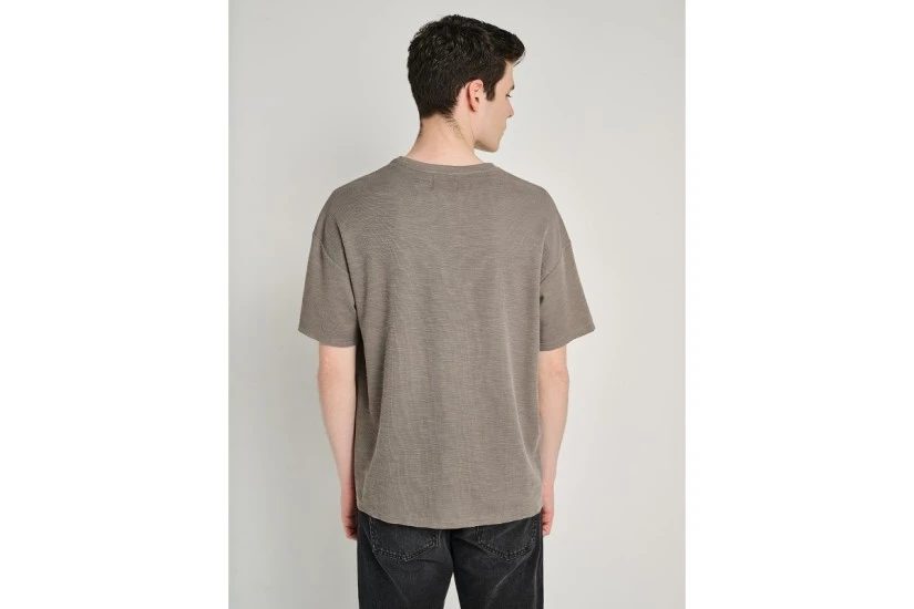 Staff Ανδρικό Κοντομάνικο T-Shirt Γκρι