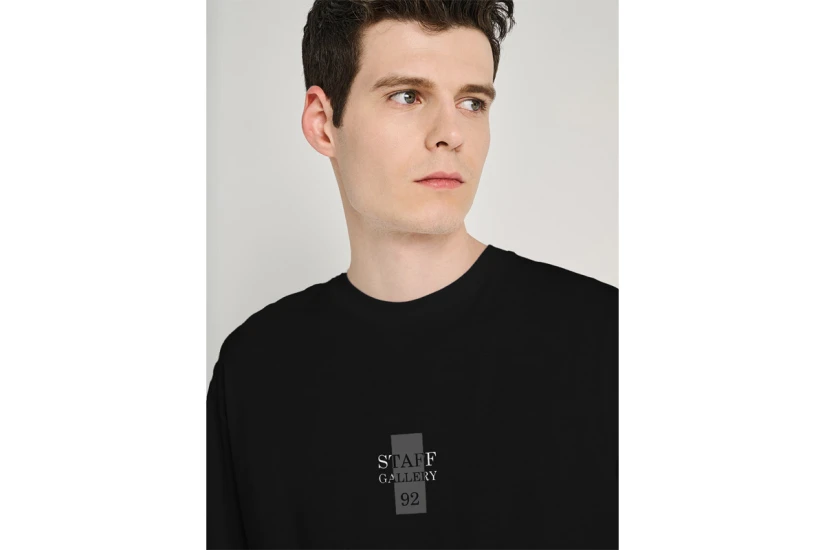 Staff Nemo Ανδρικό Κοντομάνικο T-Shirt Μαύρο, Γκρι