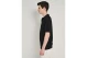 Staff Ektor Ανδρικό Πλεκτό Κοντομάνικο Polo T-Shirt Μαύρο