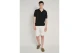Staff Ektor Ανδρικό Πλεκτό Κοντομάνικο Polo T-Shirt Μαύρο