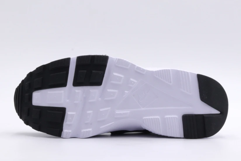 Nike Huarache Run Παιδικά Sneakers Ασημί, Μαύρα