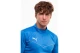 Puma Team Rise 1-4 Zip Top Μακρυμάνικη Μπλούζα με Φερμουάρ Ρουά