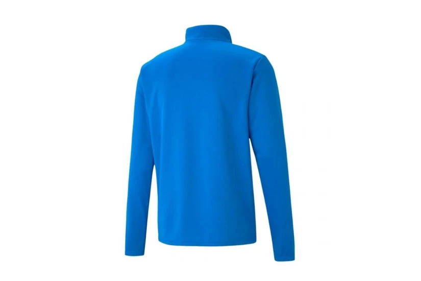 Puma Team Rise 1-4 Zip Top Μακρυμάνικη Μπλούζα με Φερμουάρ Ρουά