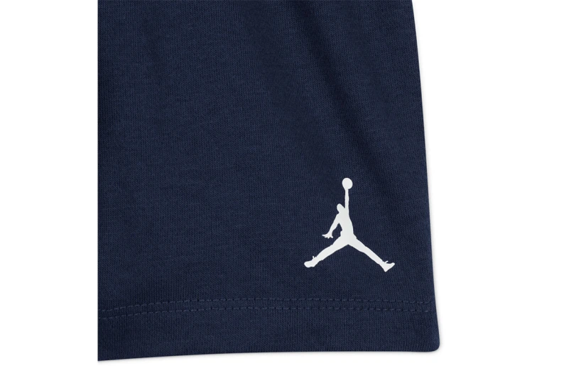 Jordan Jumpman Βρεφικό - Παιδικό Σετ Κοντομάνικη Μπλούζα - Σορτς Γαλάζιο, Μπλε Σκούρο