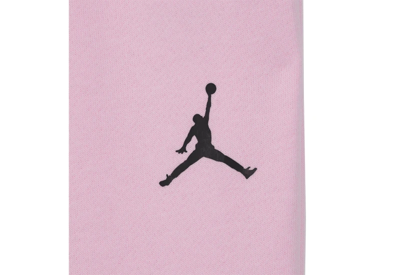 Jordan Jersey Pack Infants Βρεφικό Σετ Hoodie - Παντελόνι Φόρμας Ροζ