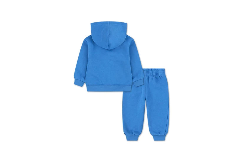 Jordan Brooklyn Fleece Βρεφικό Σετ Φούτερ με Κουκούλα - Παντελόνι Φόρμας Ρουά